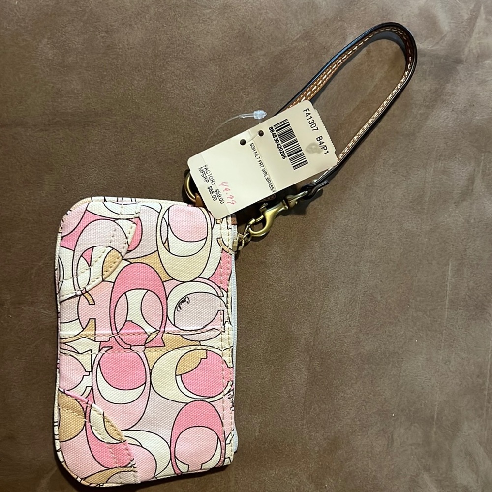 Coach wristlet